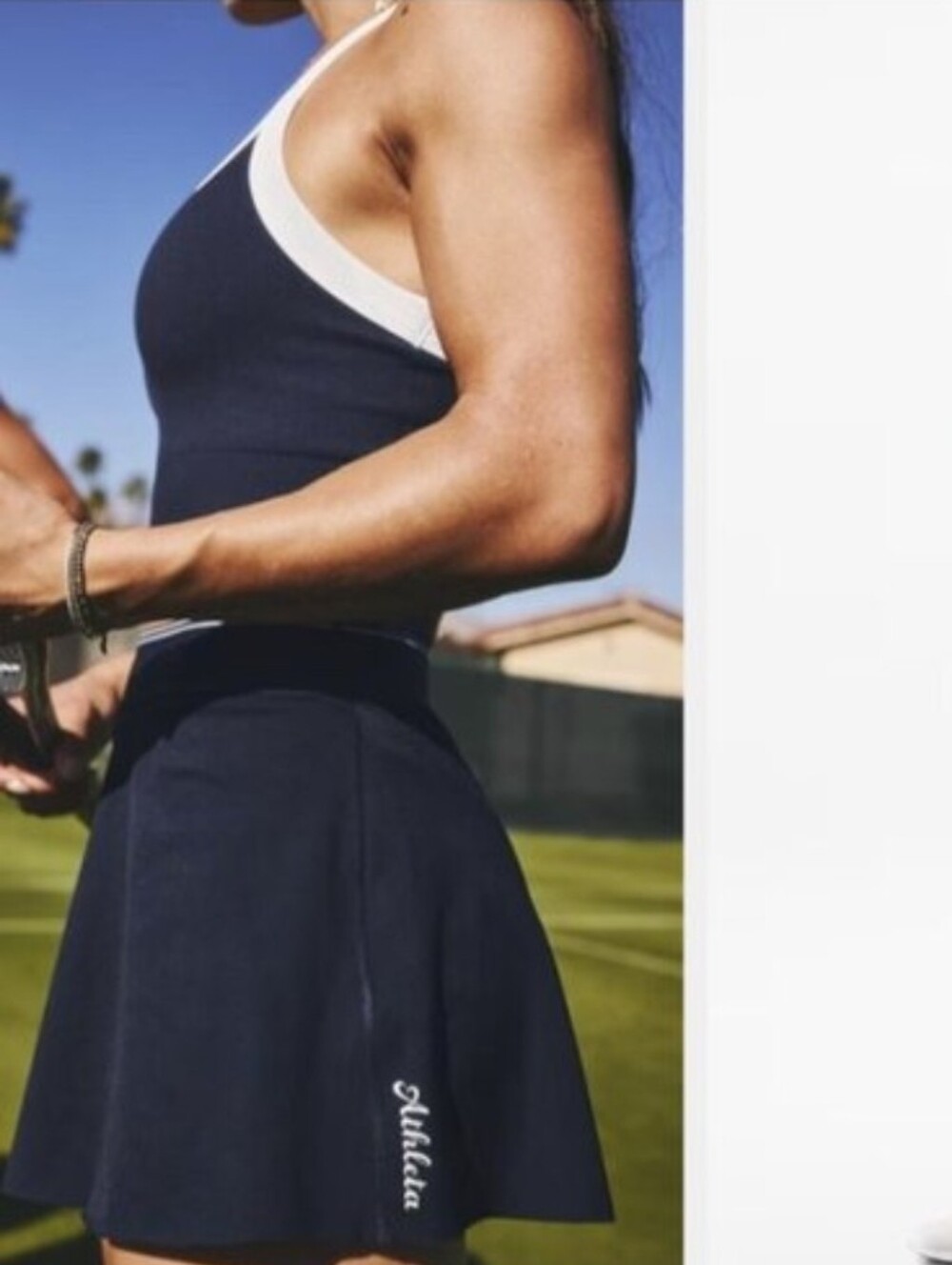 Athleta Ace Advantage High Rise Tipped 13.5” Skort